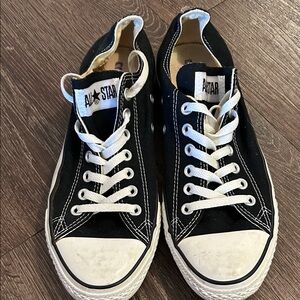 Converse ALL STARS Black Canvas Sneakers, SIZE 11 Womens
